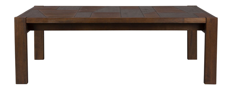 Couchtisch Bruneau aus Akazienholz im Boho-Stil, Braun von Dutchbone