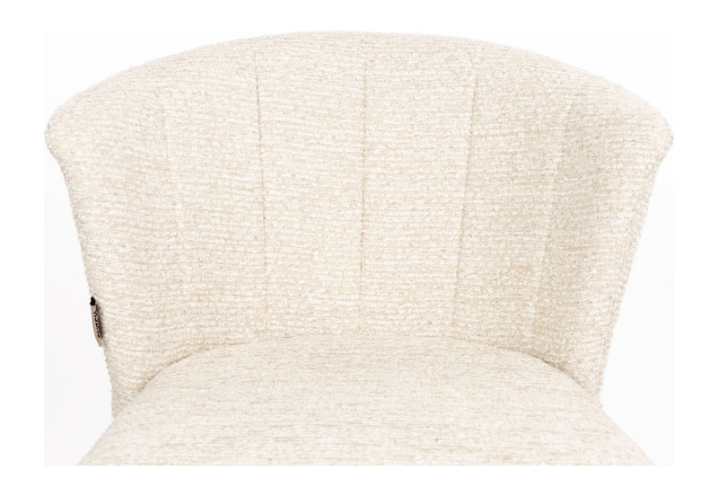 Esszimmerstuhl Georgia, stapelbares 2er-Set aus Sperrholz in Beige