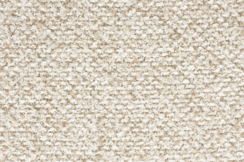 Loungesessel Duvane Beige mit Gummibaumholz-Gestell im Boho-Stil