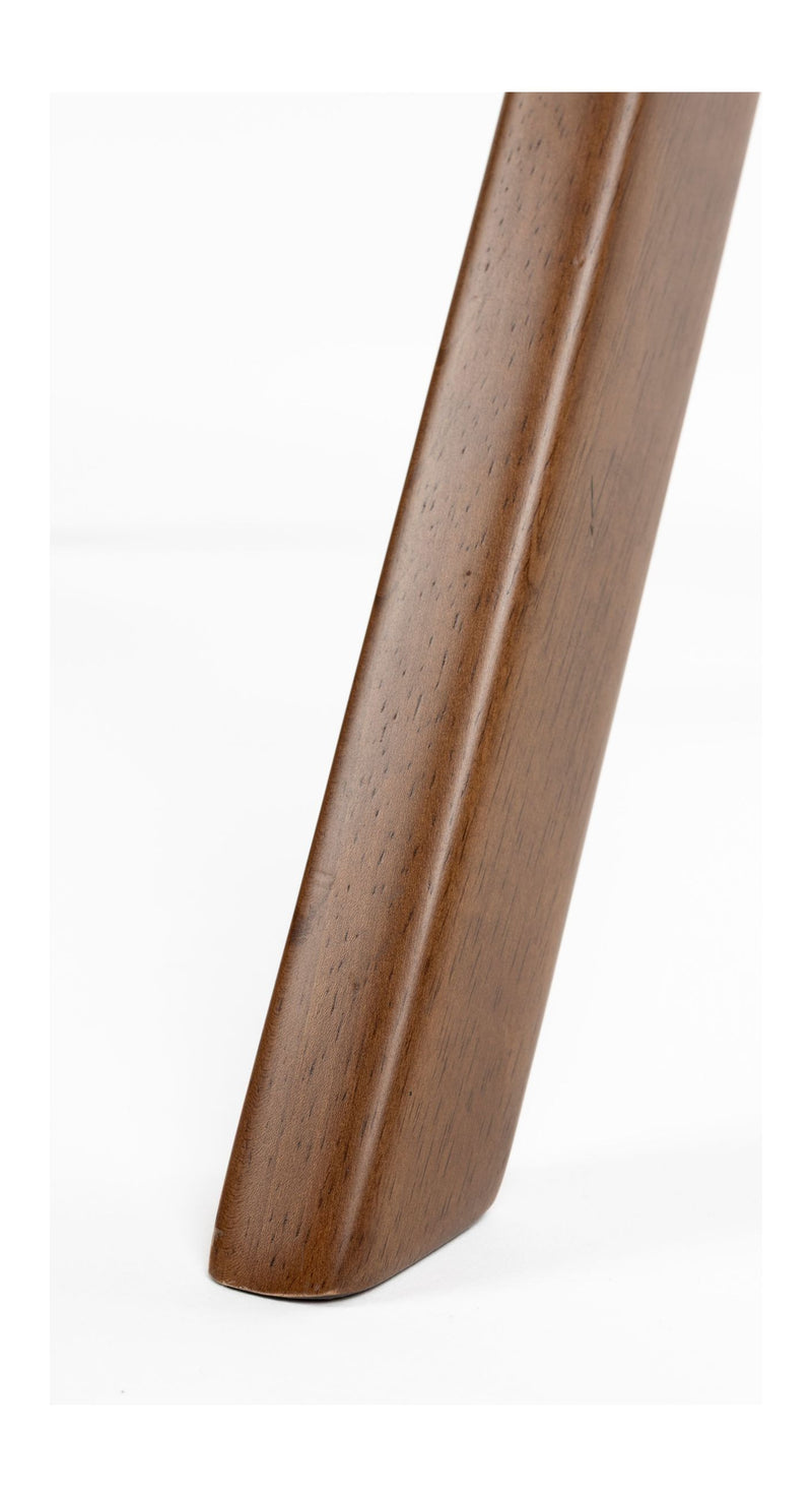 Esszimmerstuhl Bresso im 2er-Set, Beige mit Gummibaumholz-Gestell