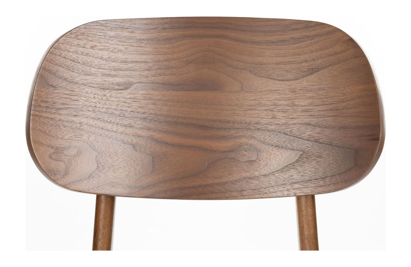 Barhocker Marais 2er-Set aus Gummibaumholz mit beigem Bezug, Dutchbone
