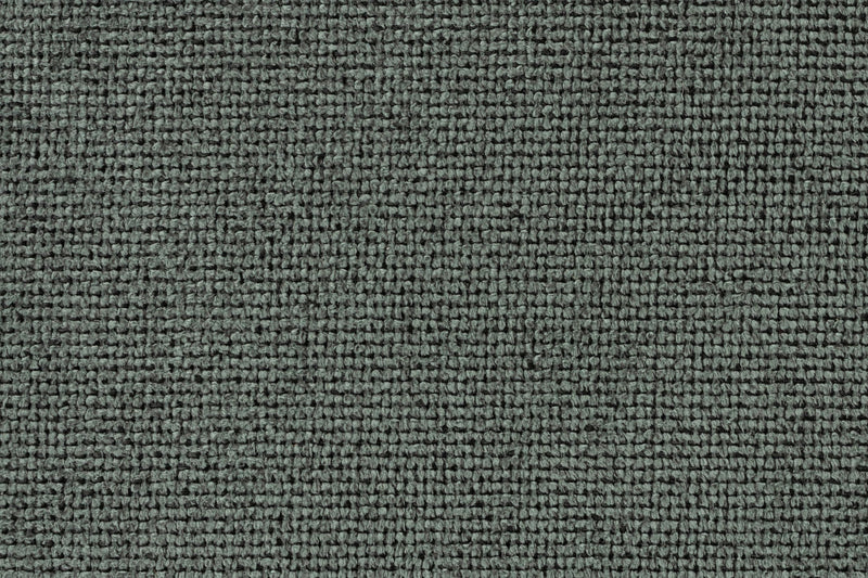 Hocker Bellevue von Dutchbone in Grün mit Walnussfurnier-Details