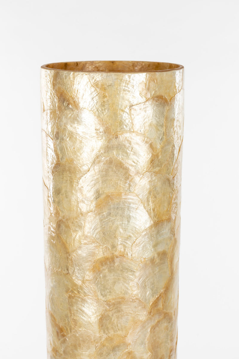 Stehlampe Beam mit Eichenholz-Fuß und Acryl-Schirm von Dutchbone