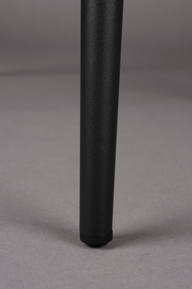 Esszimmerstuhl Jade im 2er-Set, Blau mit Metallgestell von Dutchbone