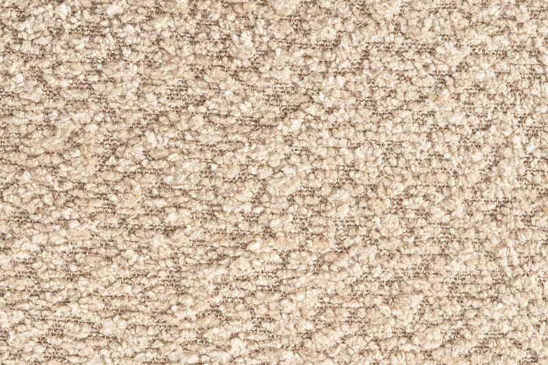 Sitzbank Shiho mit Bouclé-Sitzkissen aus Gummibaumholz von Dutchbone