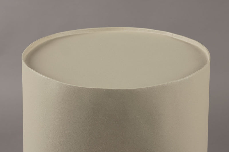 Beistelltisch Sai Dutchbone in Sand mit rundem Design aus Metall