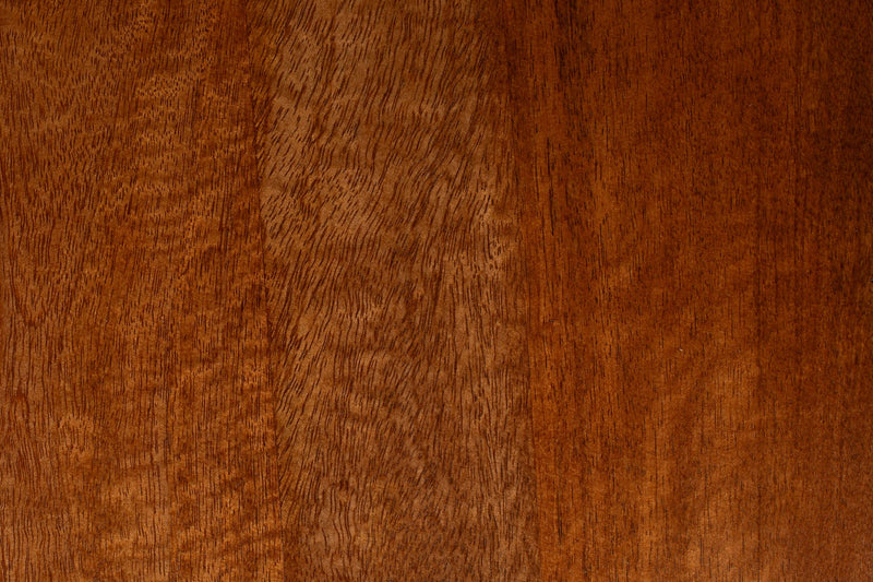 Couchtisch Oblivian rund aus Mangoholz mit walnussbrauner Oberfläche