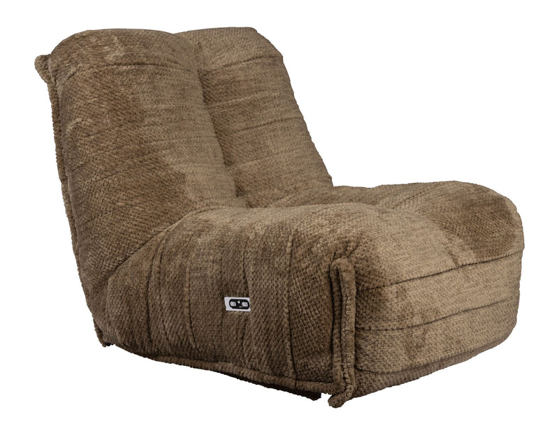 Loungesessel Hamilton elektrisch verstellbar mit USB-Anschluss, Braun