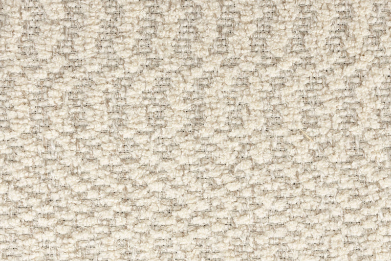 Loungesessel Seina von Dutchbone mit drehbarem Sitz, Beige aus Bouclé