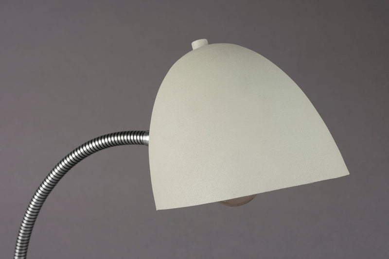 Tischlampe Janna in Beige mit flexiblem Metallfuß von Dutchbone