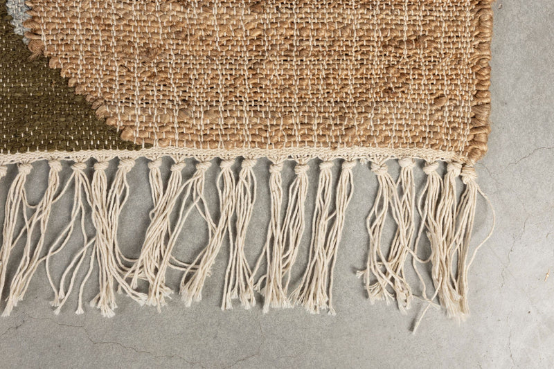 Teppich Pavilion 160x230 cm in Natural Green Brown von Dutchbone