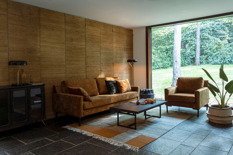Teppich Pavilion 160x230 cm in Natural Green Brown von Dutchbone
