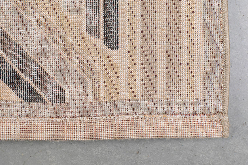 Teppich Haydon 160x230 Grau von Dutchbone im Boho-Retro-Stil fürs