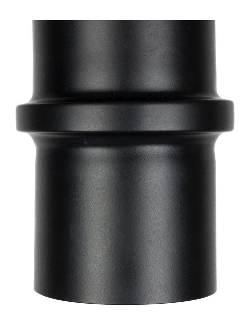 Pendelleuchte Duct S Schwarz mit E14-Fassung aus Eisen für Esszimmer