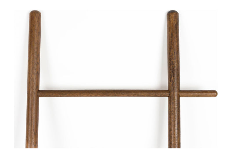 Dekoleiter Jhon Walnut aus Eichenholz, 156,5 cm hoch für Wohnraum