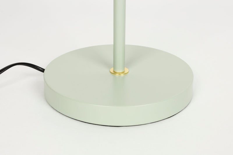 Tischlampe Aero, verstellbar aus Metall in Grün mit GU10-Fassung