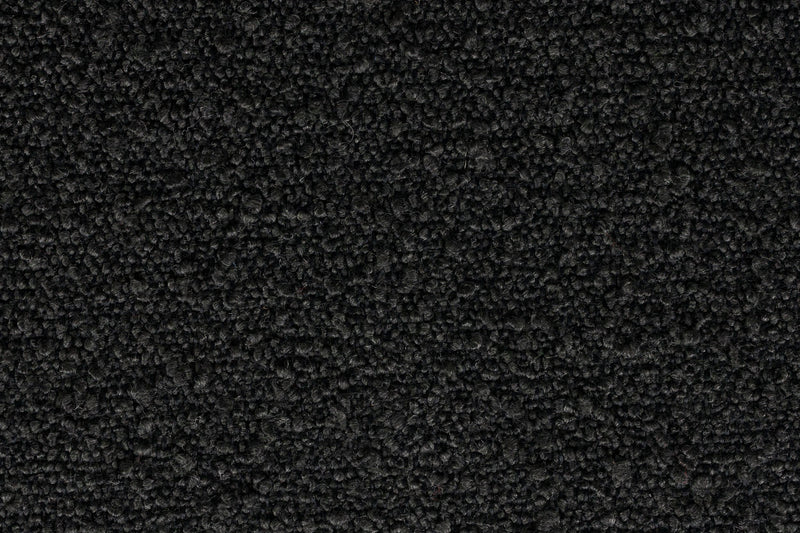Esszimmerstuhl Jolien im 2er-Set, Schwarz mit Bouclé-Stoff