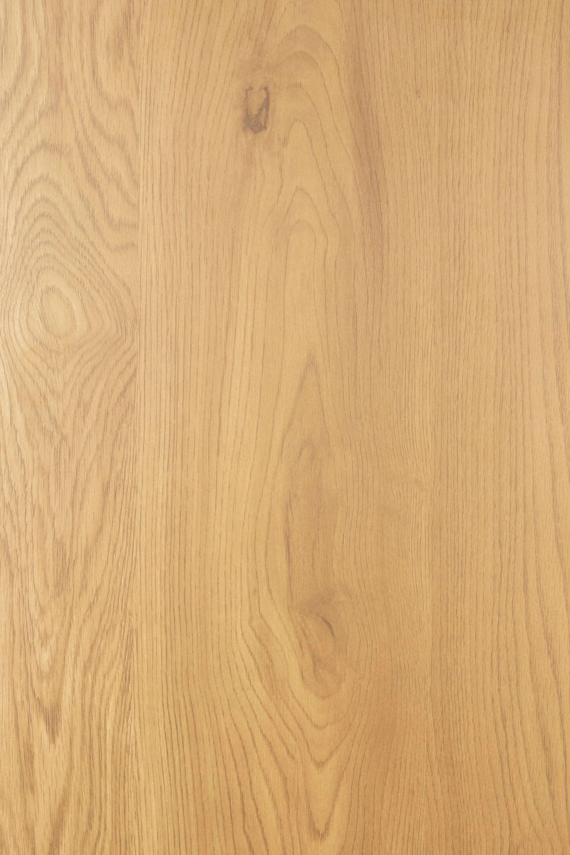 Schrank Almira Oak in Holzoptik mit Marmoroptik-Platte, 100 cm breit
