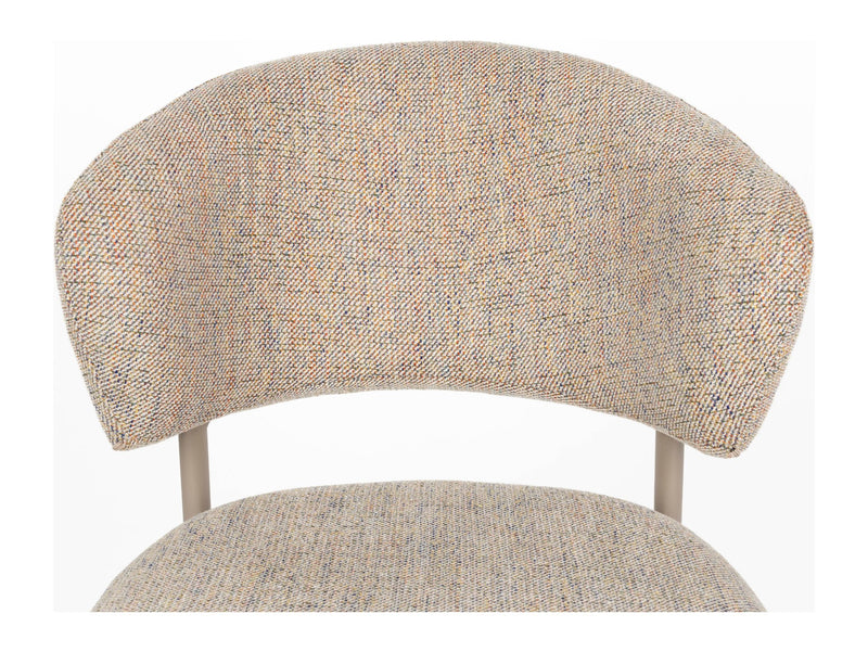 Esszimmerstuhl Jasmine im 2er-Set, Multicolour mit Metallgestell