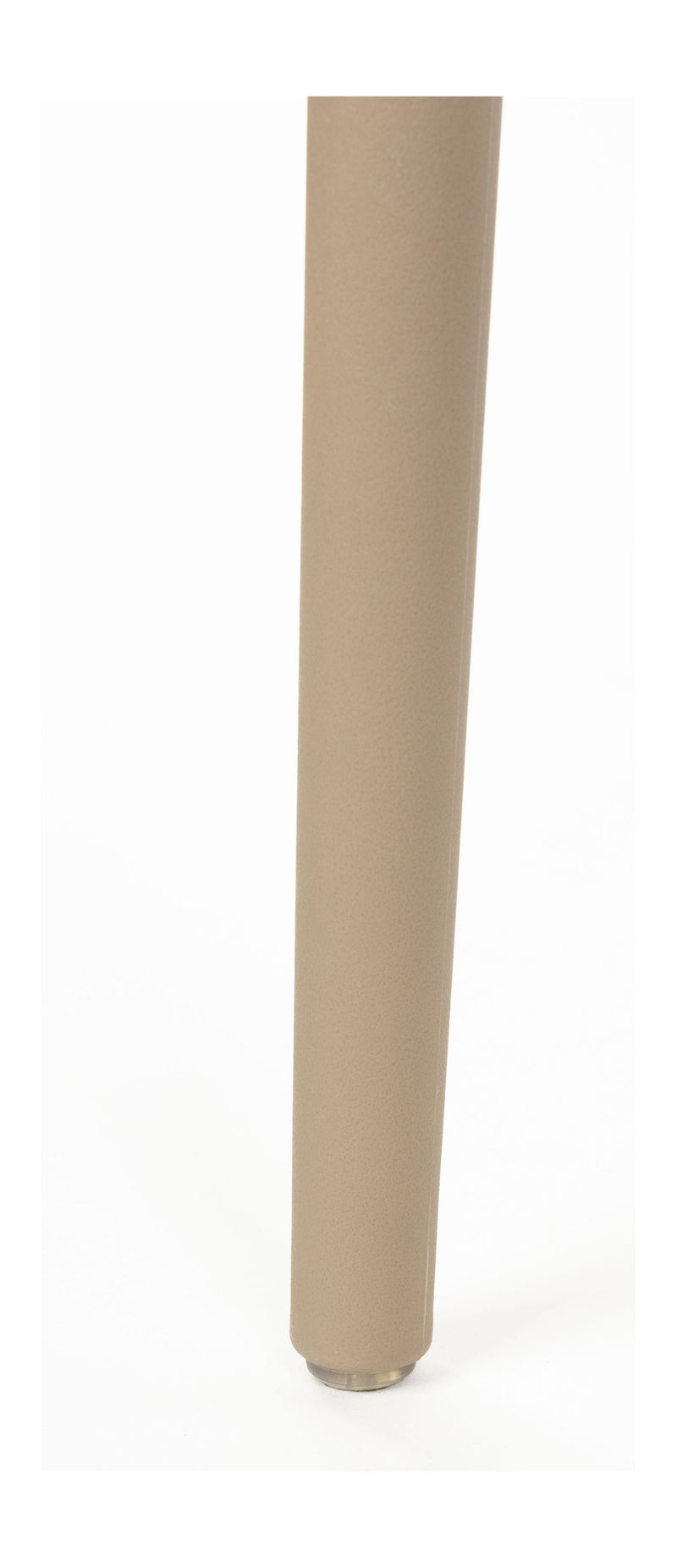 Gartenstuhl Amae im 4er-Set, Beige aus wetterfestem Kunststoff