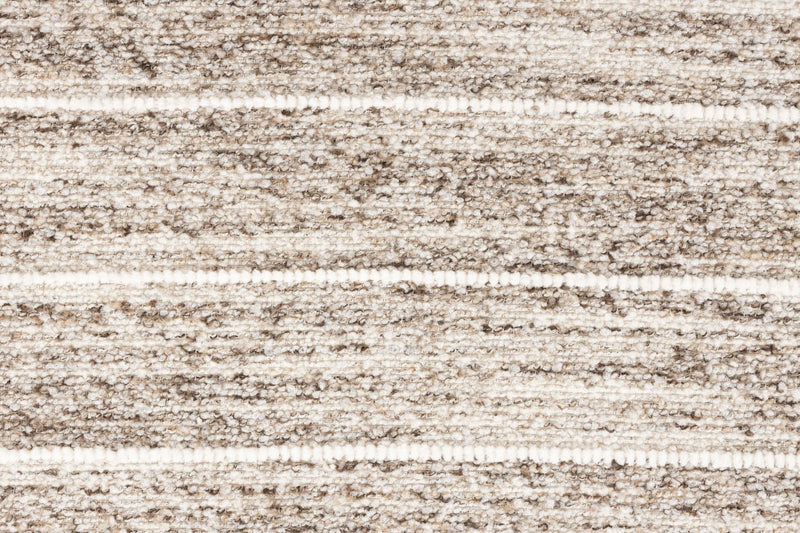 Esszimmerstuhl Vana im Dreibein-Design mit gestreiftem Bezug, Beige