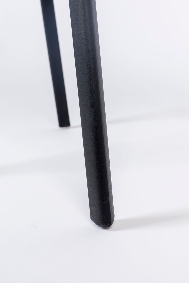 Esszimmerstuhl Clive im 4er-Set, Schwarz aus Kunststoff für Wohnzimmer