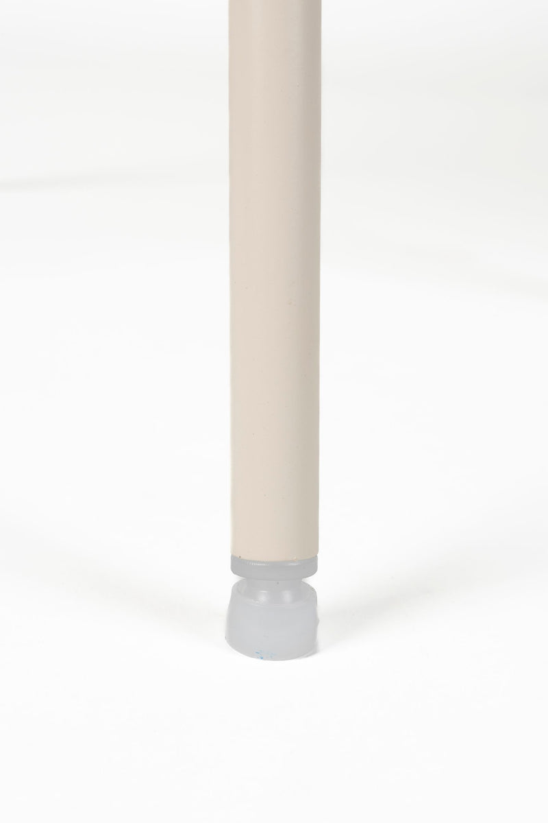 Esszimmerstuhl Marion im 2er-Set, Off White mit Bouclé-Bezug