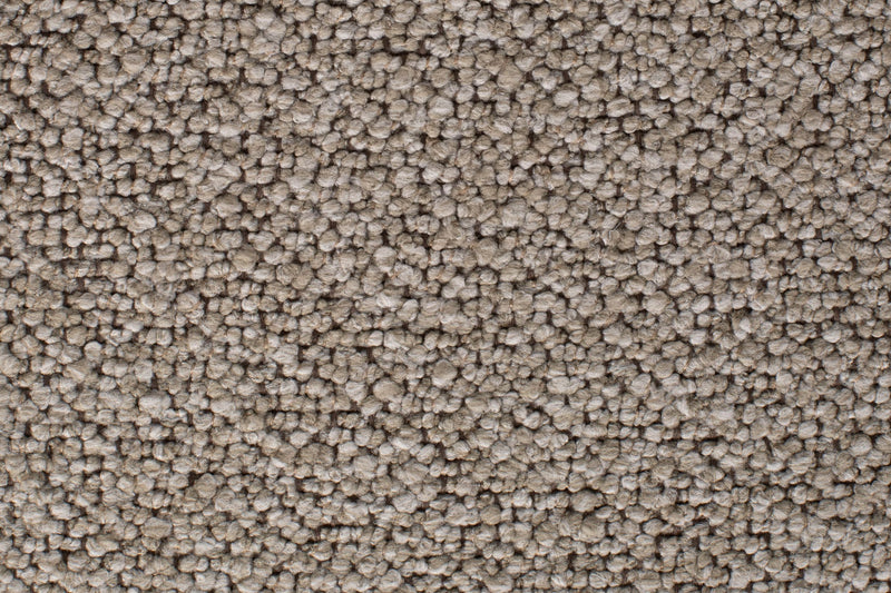 Esszimmerstuhl Roos im 2er-Set, Beige mit schwarzem Metallgestell