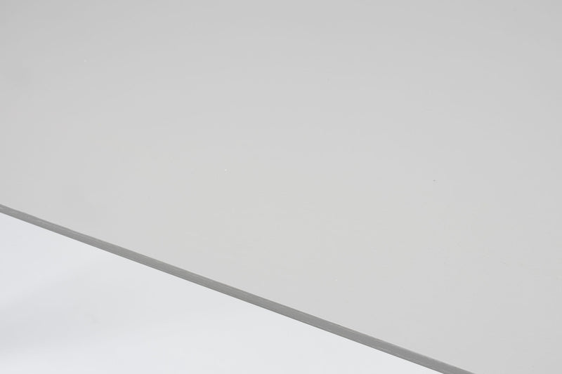 Esstisch Zeme Capsule Oval mit Eschenfurnier, 220x95 cm in Beige