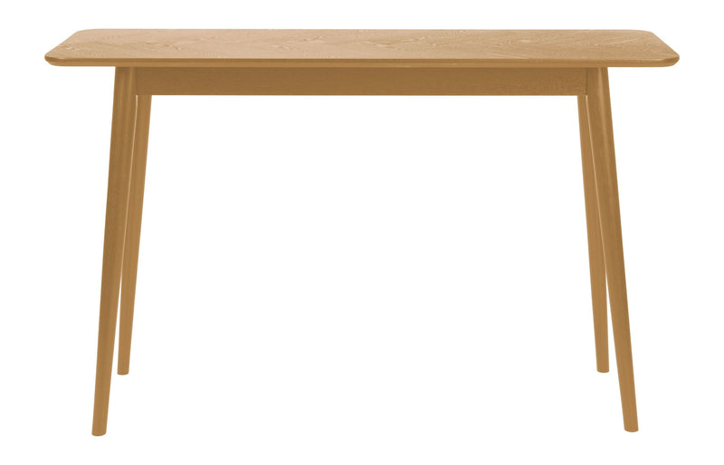 Konsolentisch Fabio 120x40 cm Eichenfurnier mit Fischgrätmuster, Natur