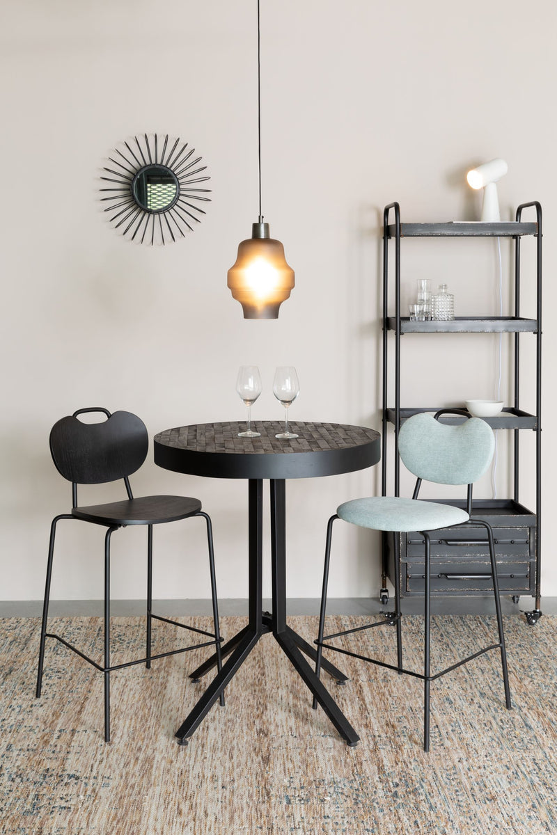 Schreibtischlampe Vesper in Weiß mit drehbarem Magnet-Lampenschirm
