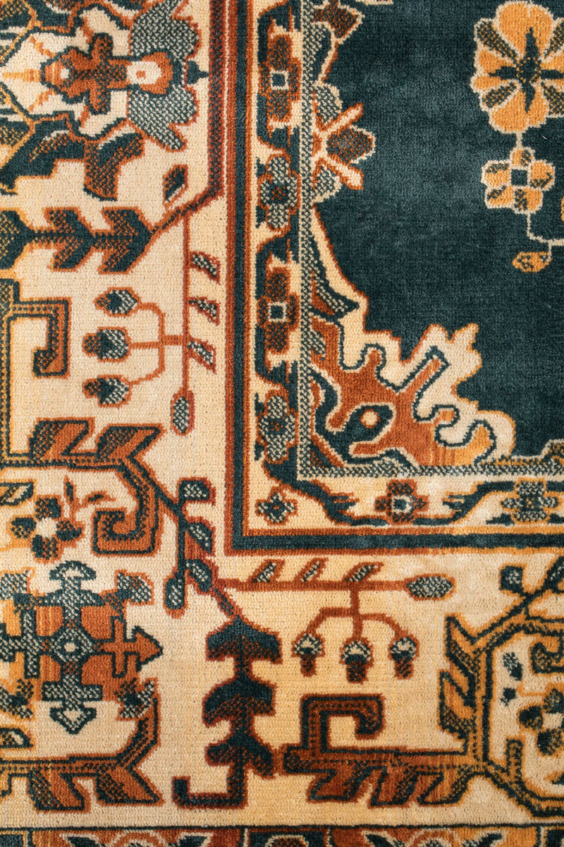 Teppich Raz 160x230 cm in Camel mit Fransen aus Viskose für Wohnzimmer