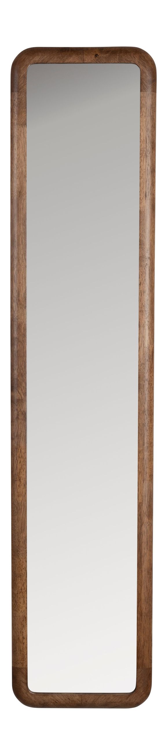 Wandspiegel Nyko Rechteckig 120x26 cm, Rahmen aus Gummibaumholz