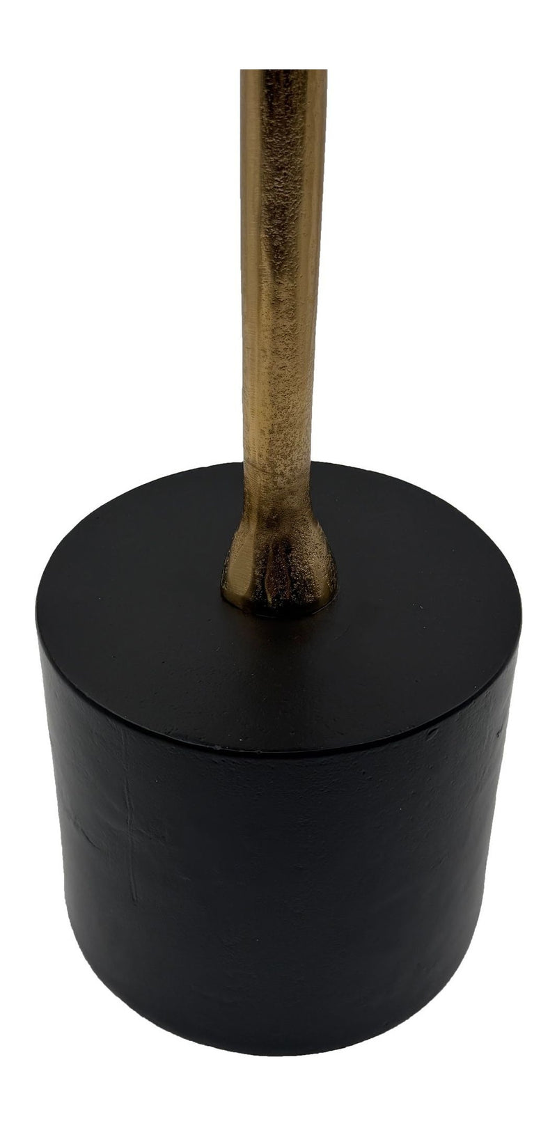 Beistelltisch Op-Art 49cm, Aluminium mit Emaille-Platte, handgefertigt