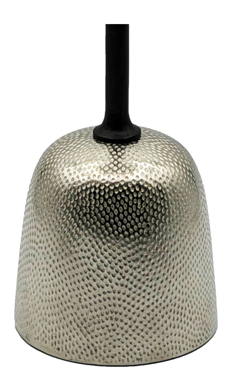 Beistelltisch Aluminium Silbern, rund, 29 cm - Wohnling Deko