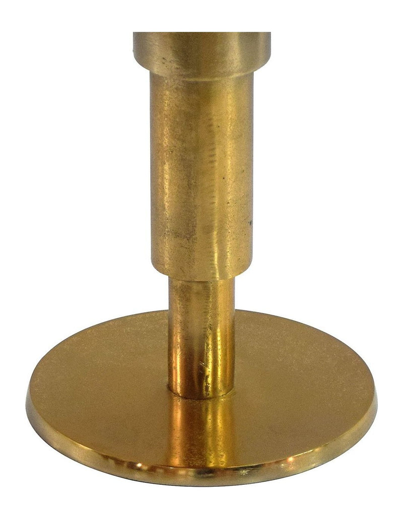 Wohnling Beistelltisch Marmor rund, Schwarz-Gold mit Aluminiumgestell
