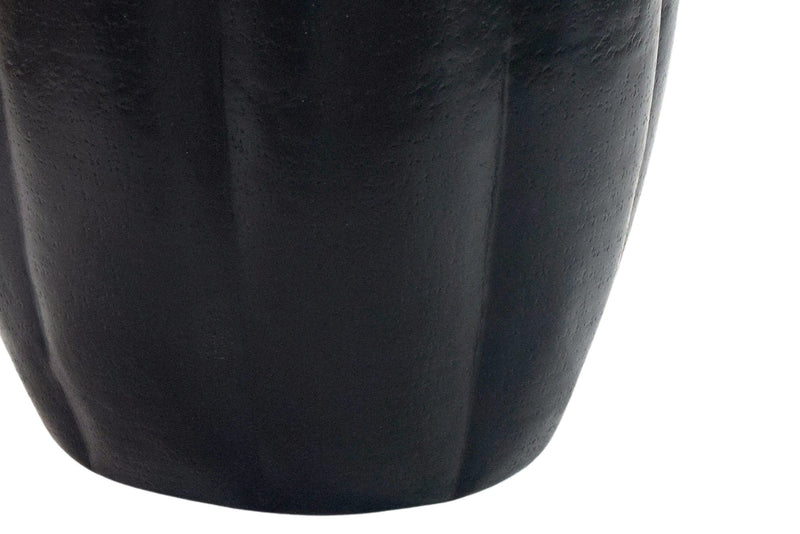 Beistelltisch Aluminium Schwarz 41 cm, runder Sofatisch von Wohnling