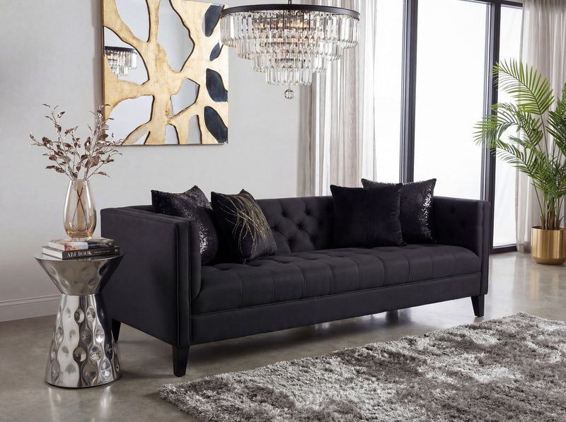 Beistelltisch Alu Rund Silber 36 cm - Handmade Loungetisch