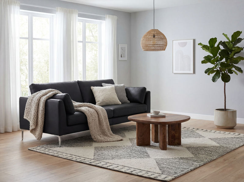 Couchtisch Mango Massivholz 60x60 cm handgefertigt im modernen Design