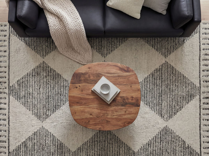 Couchtisch Mango Massivholz 60x60 cm handgefertigt im modernen Design