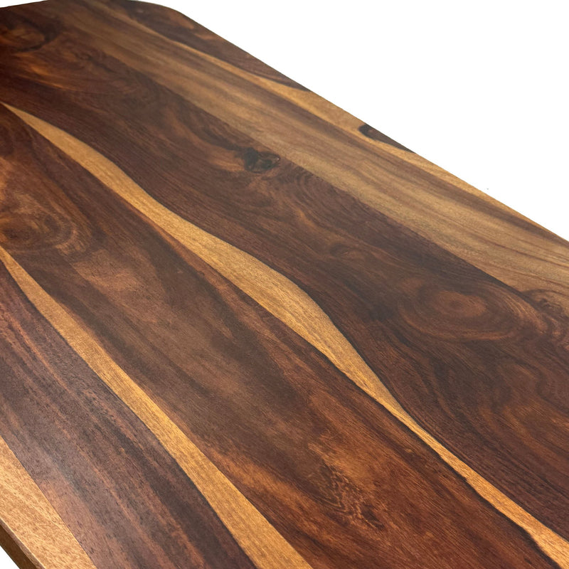 Couchtisch Sheesham oval 120cm, Wohnzimmertisch von Wohnling
