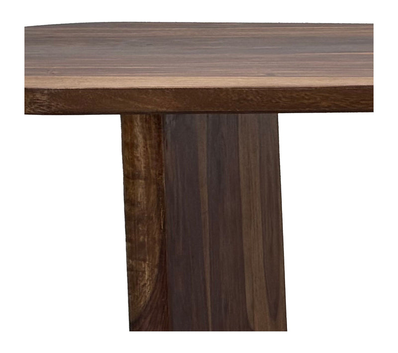 Couchtisch Sheesham oval 120cm, Wohnzimmertisch von Wohnling