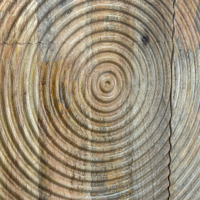 Massivholzschrank Mango 180cm, Kleiderschrank im Landhaus-Design