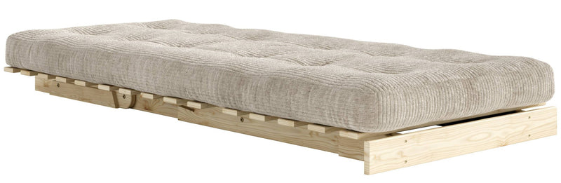 Sofa Schlafsofa ROOTS 90 Polster Cord Kiefer massiv unbehandelt Karup