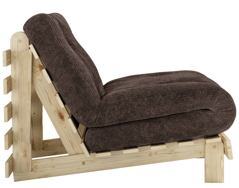Sofa Schlafsofa ROOTS 90 Polster Cord Kiefer massiv unbehandelt Karup