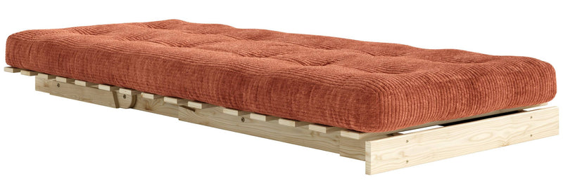 Sofa Schlafsofa ROOTS 90 Polster Cord Kiefer massiv unbehandelt Karup