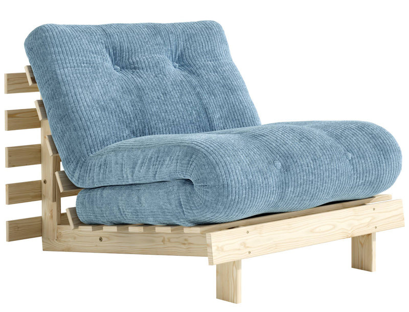 Sofa Schlafsofa ROOTS 90 Polster Cord Kiefer massiv unbehandelt Karup
