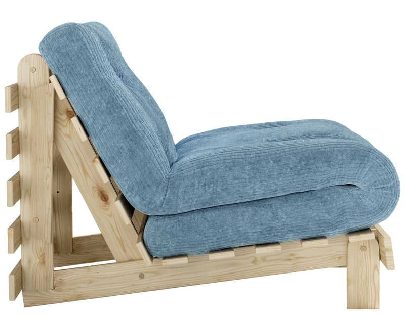 Sofa Schlafsofa ROOTS 90 Polster Cord Kiefer massiv unbehandelt Karup