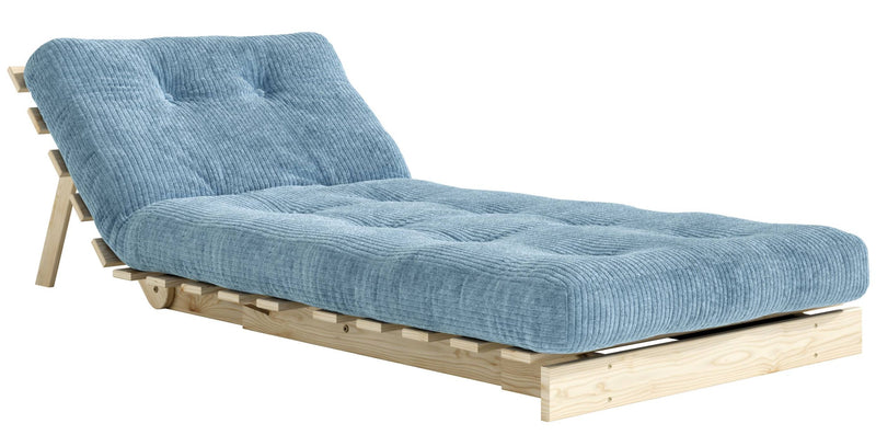Sofa Schlafsofa ROOTS 90 Polster Cord Kiefer massiv unbehandelt Karup