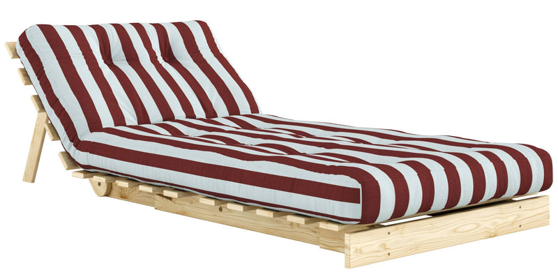 Schlafsofa ROOTS 90 Bold Stripes Sofa Kiefer massiv unbehandelt, Karup